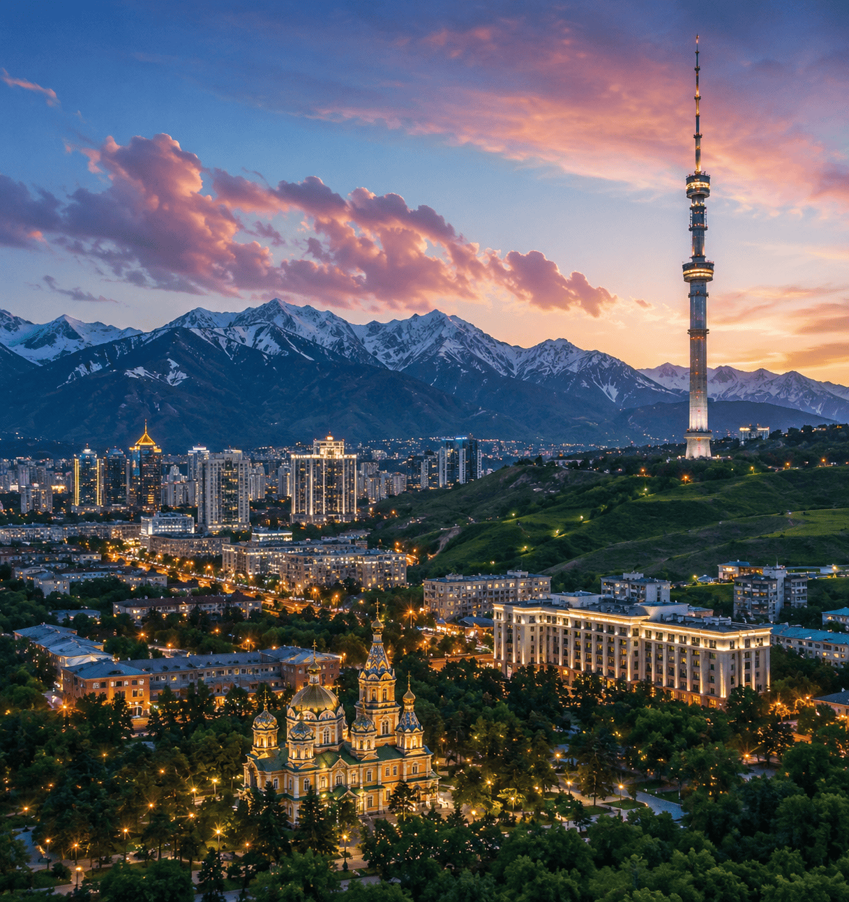 Kazakhstan Mountains, culture & city adventures.