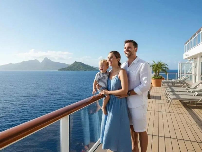 Family cruise holiday