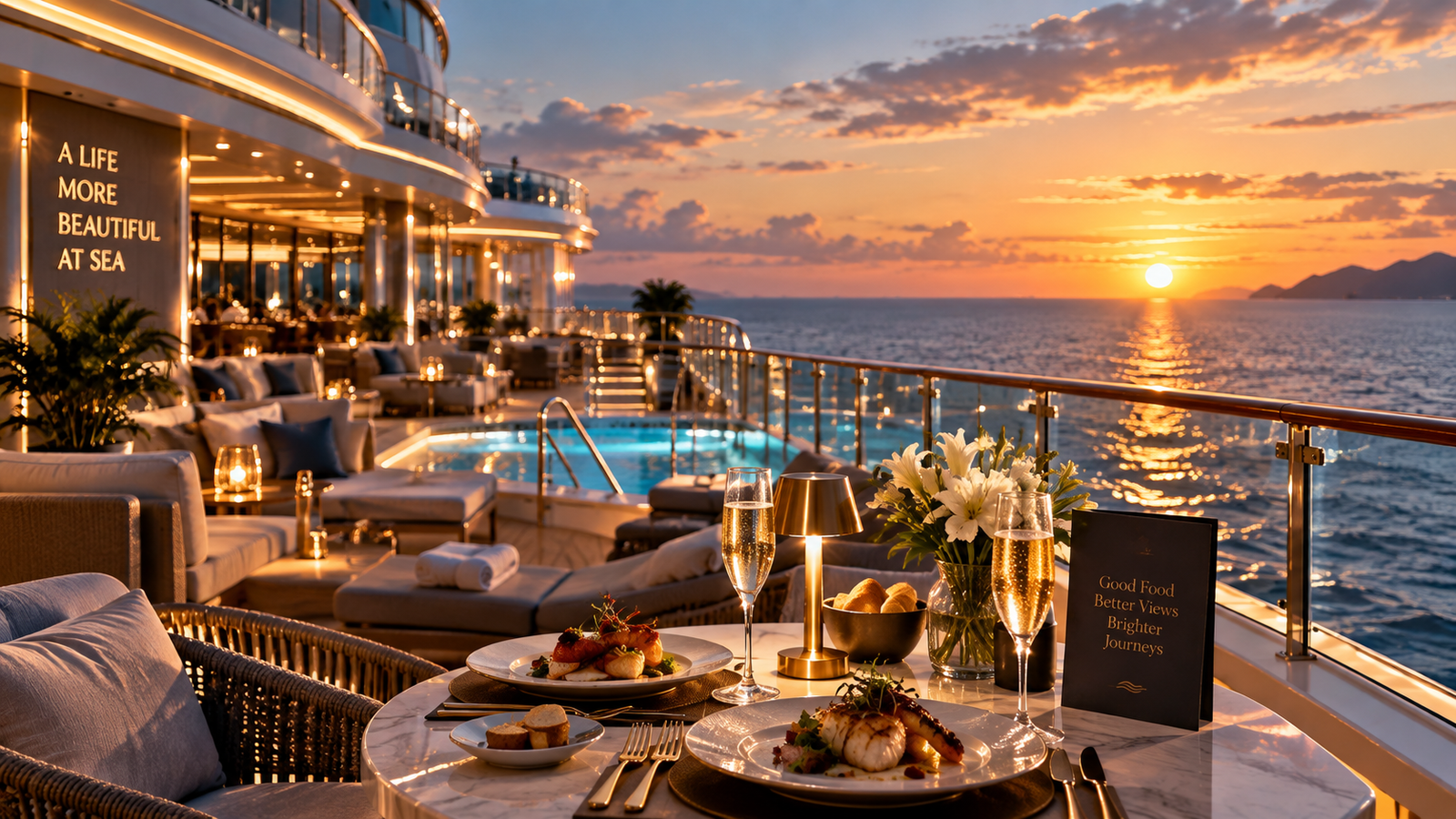 Luxury cruise experience