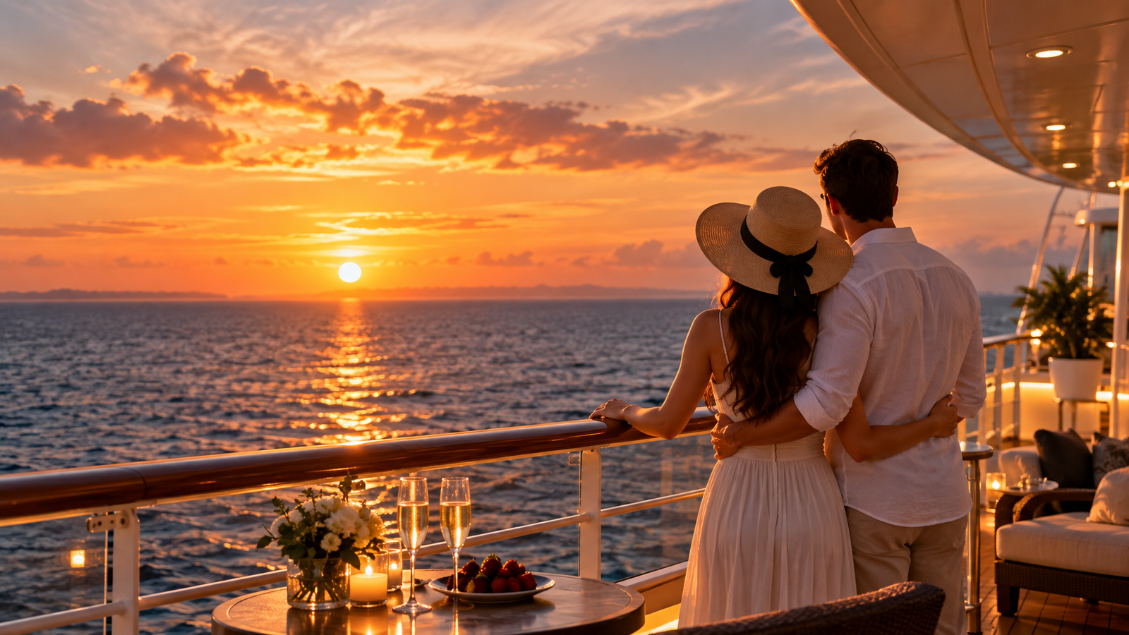 Romantic cruise for couples