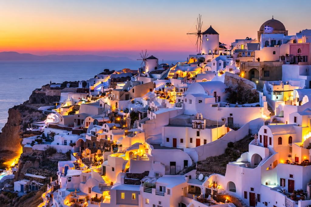 Santorini Greece holiday destination tour