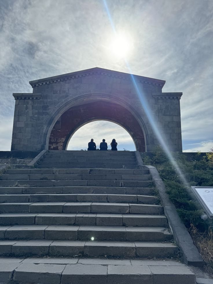 The Arch of Charents Armenia tourist place