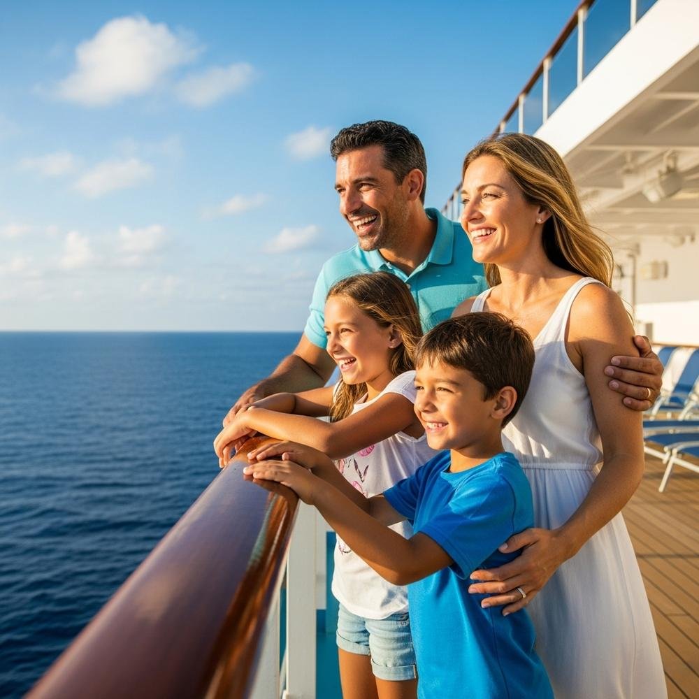 Ocean cruise ship