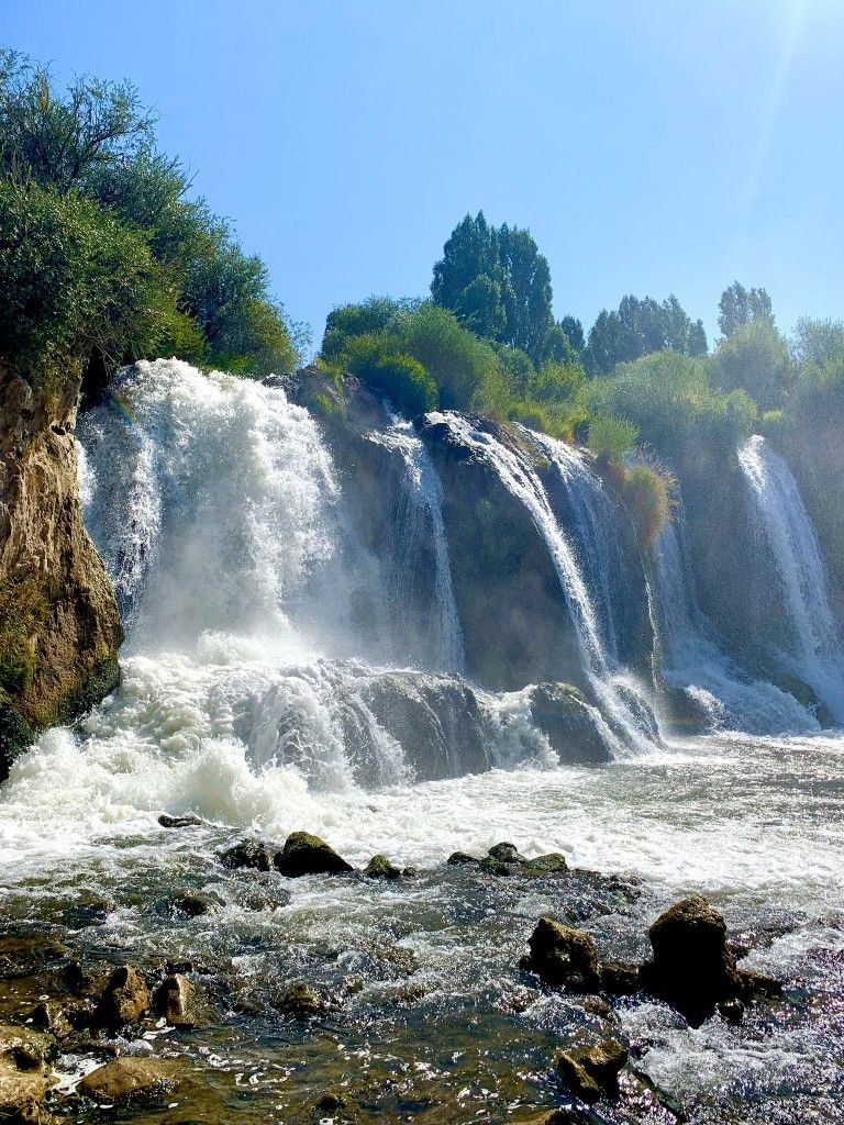 Armenia shaki waterfalls